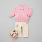 Usako & Cupcake Shaggy-Lined Stretch Trousers