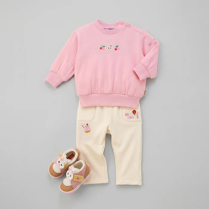 Usako & Cupcake Shaggy-Lined Stretch Trousers