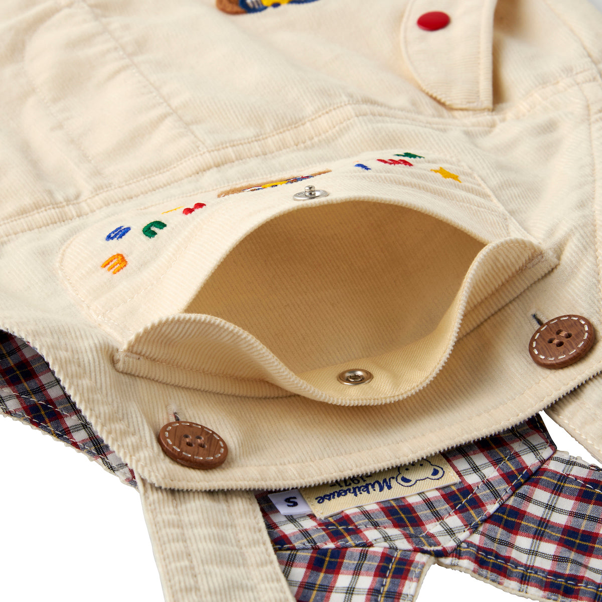 Teddy Tales Corduroy Dungaree