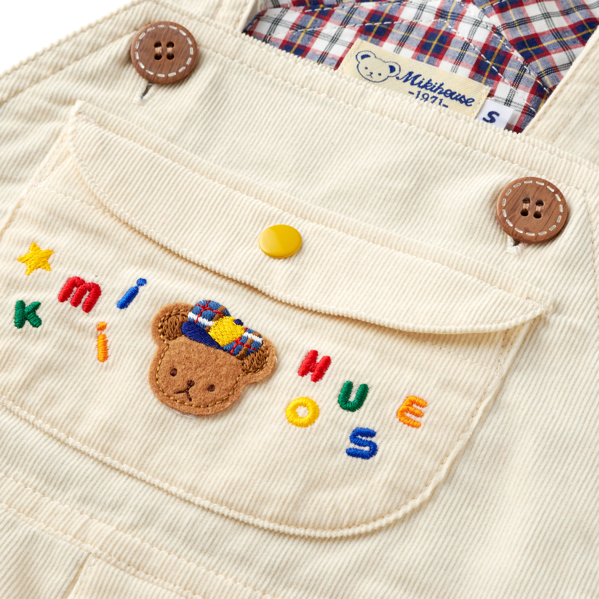 Teddy Tales Corduroy Dungaree