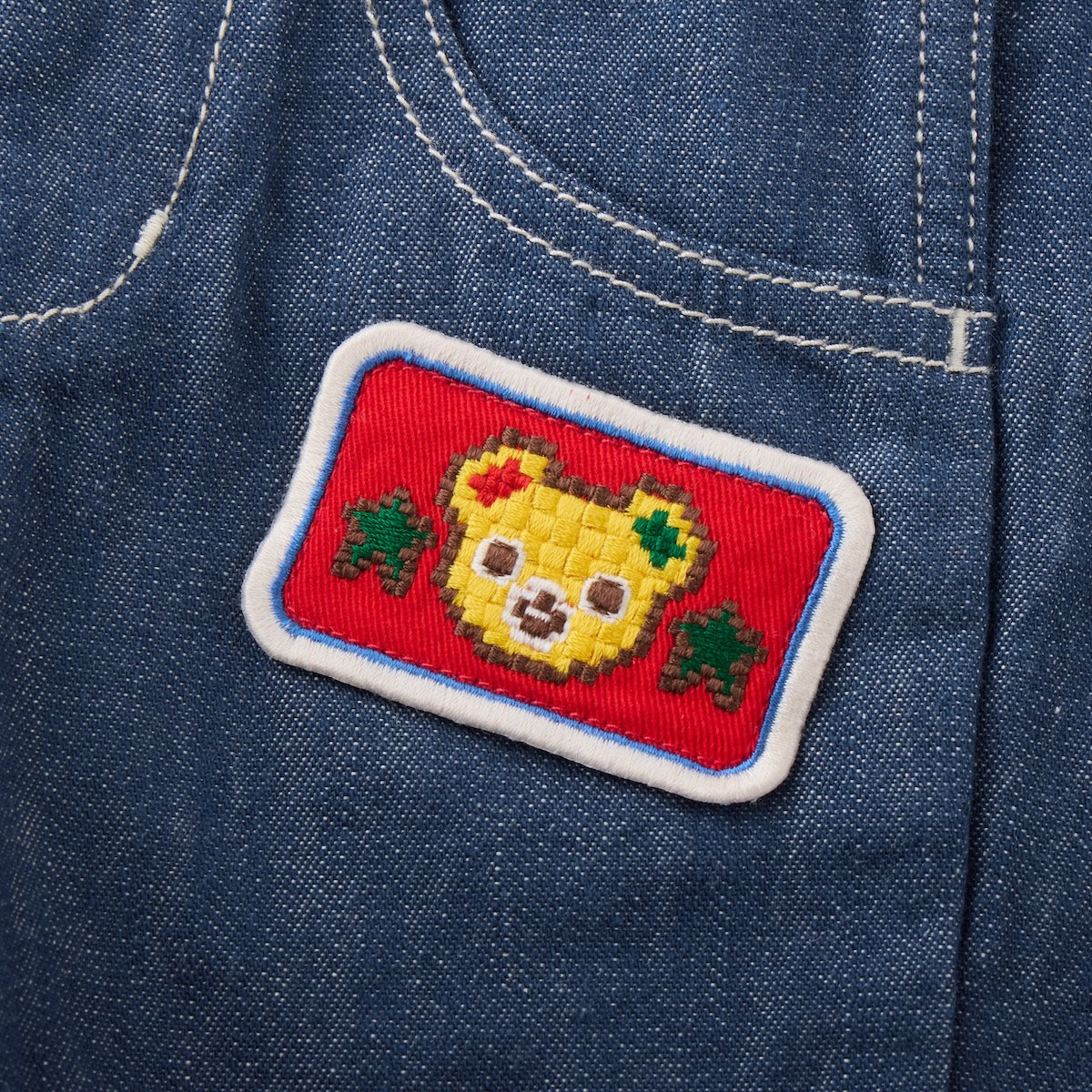 Retro Game Denim Dungarees