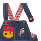 Retro Game Denim Dungarees