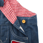 Retro Game Denim Dungarees