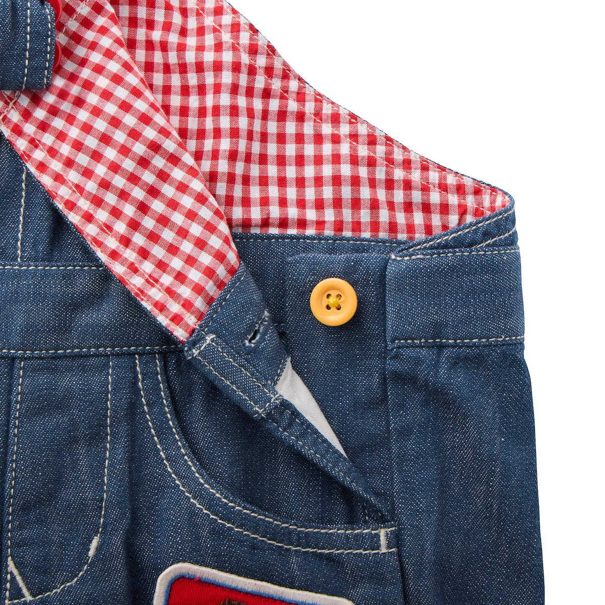 Retro Game Denim Dungarees
