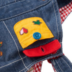 Retro Game Denim Dungarees