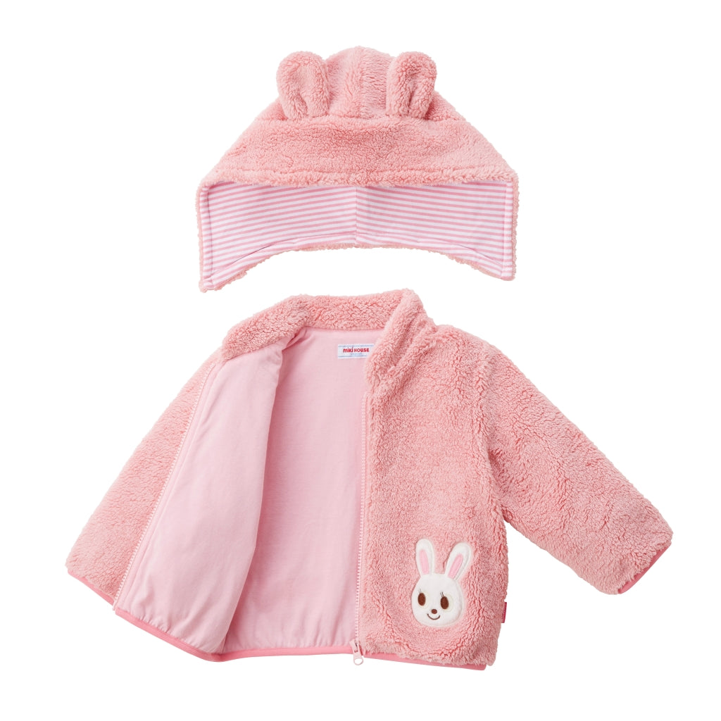 Usako Hooded Fleece Jumper