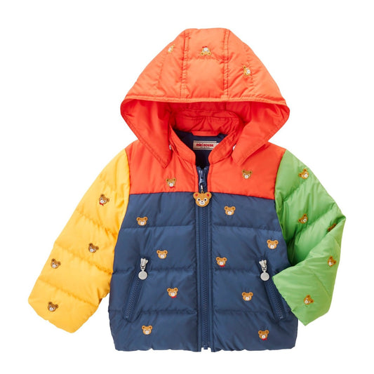 Pucci Bears Embroidered Down Windbreaker