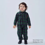 Brushed Green Check Shirt Jacket