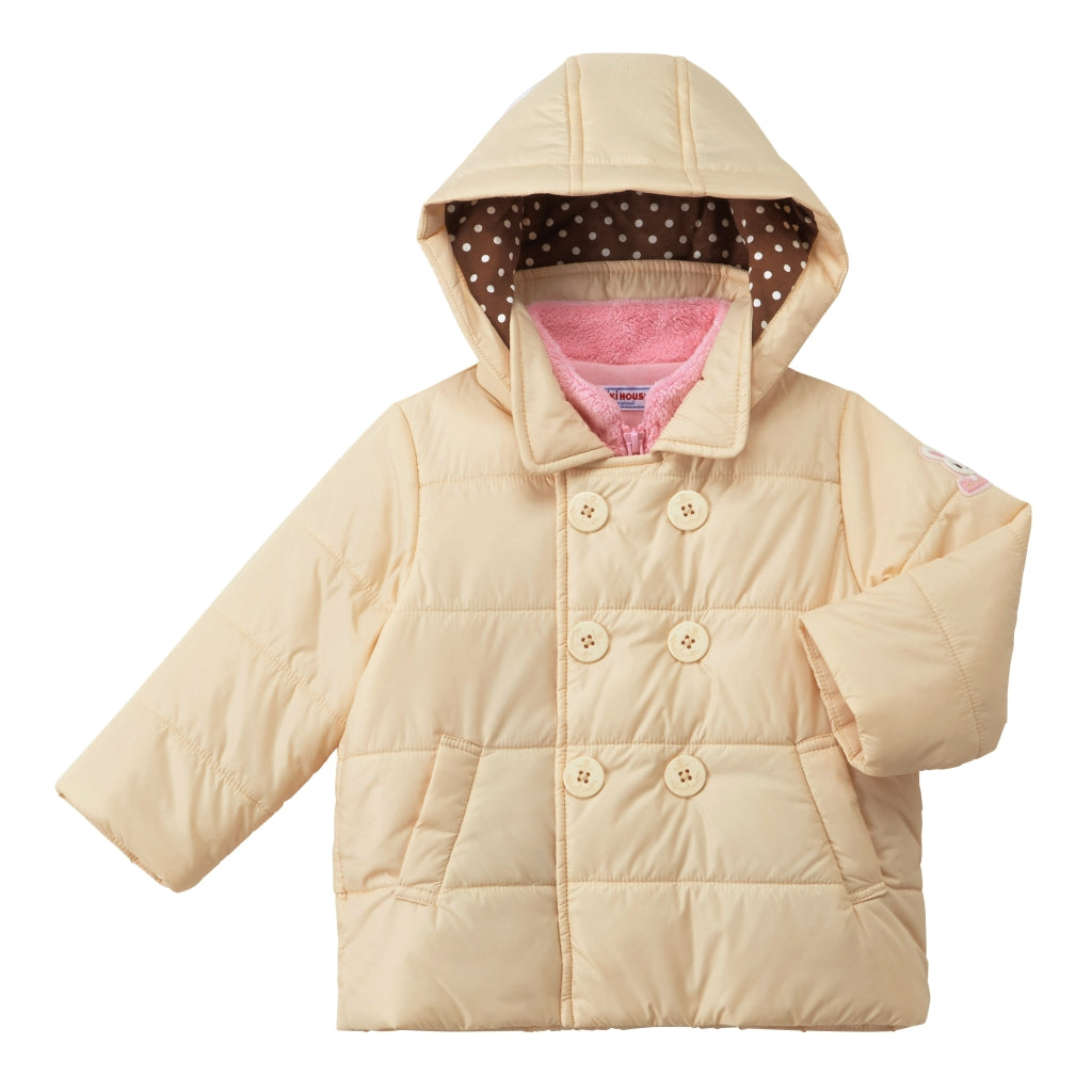 Detachable Inner Vest Peacoat Jacket