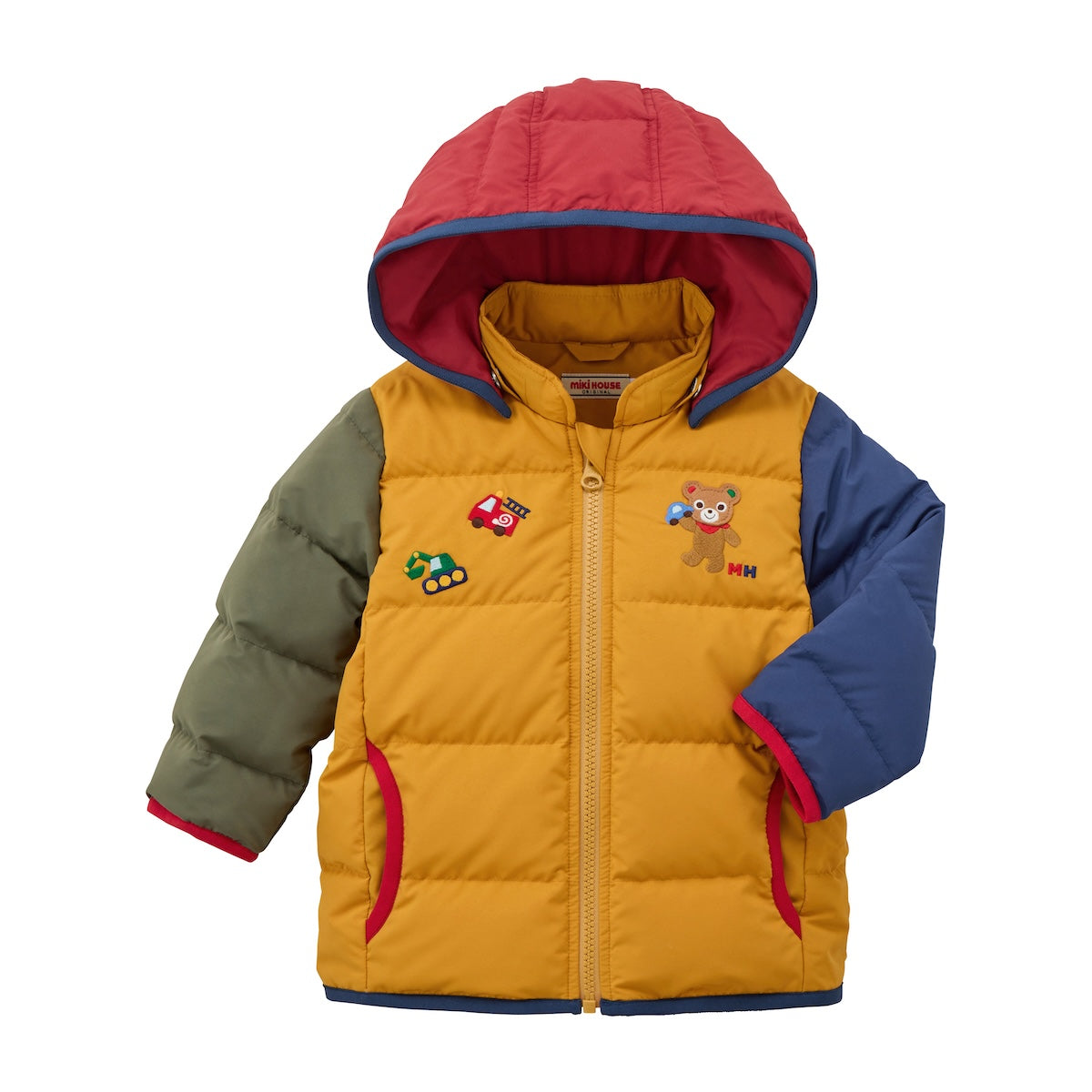 Pucchi Colourful Water-Repellent Down Jacket