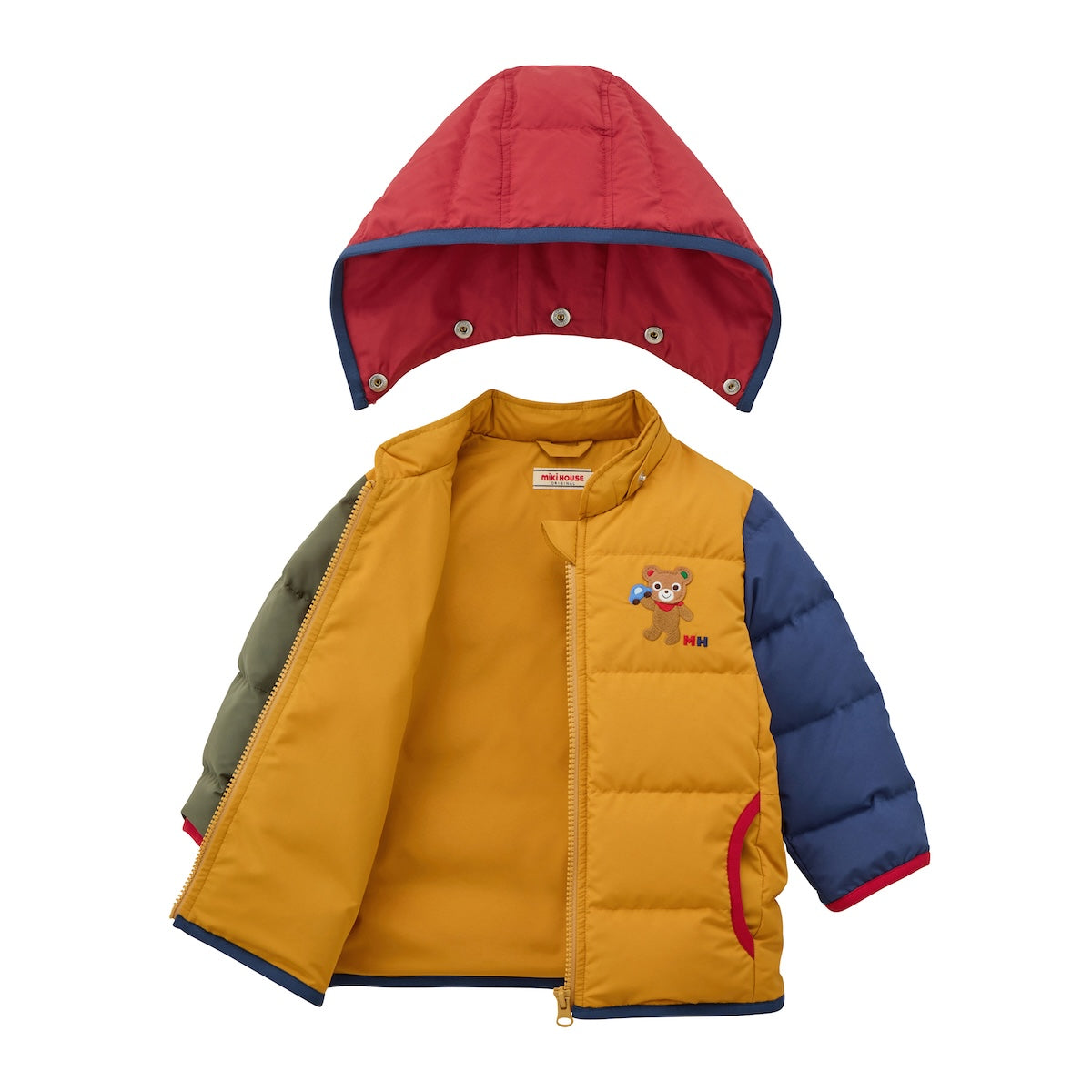 Pucchi Colourful Water-Repellent Down Jacket