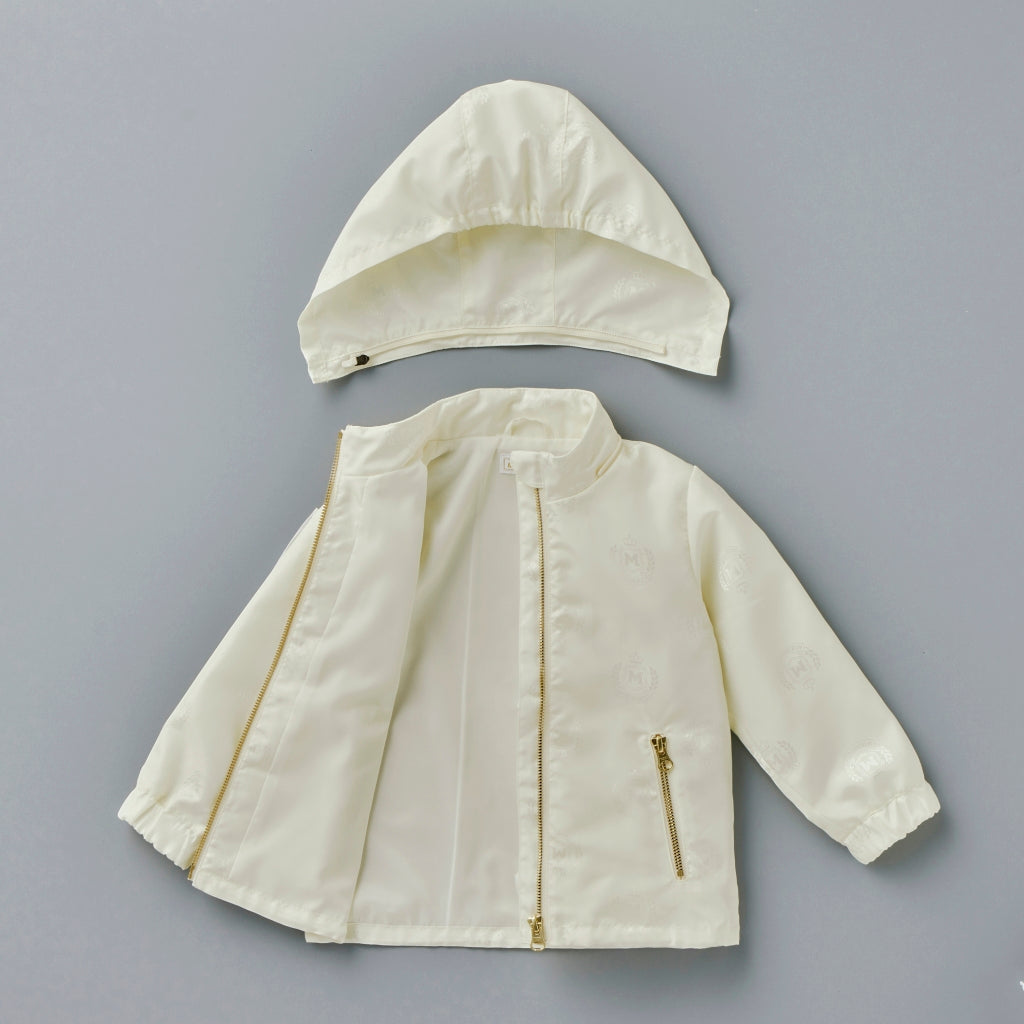 Jacquard Windbreaker Jacket