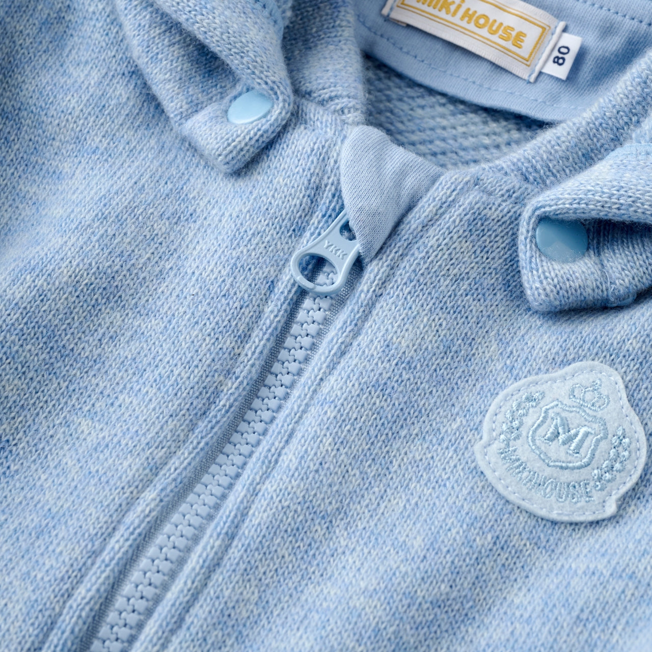 Cashmere Loopwheeled Fleece Hoodie - Gold label