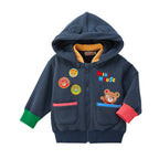 Character Ear Shaggy-Lined Stretch Hoodie