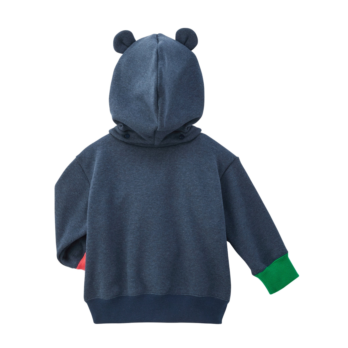 Character Ear Shaggy-Lined Stretch Hoodie