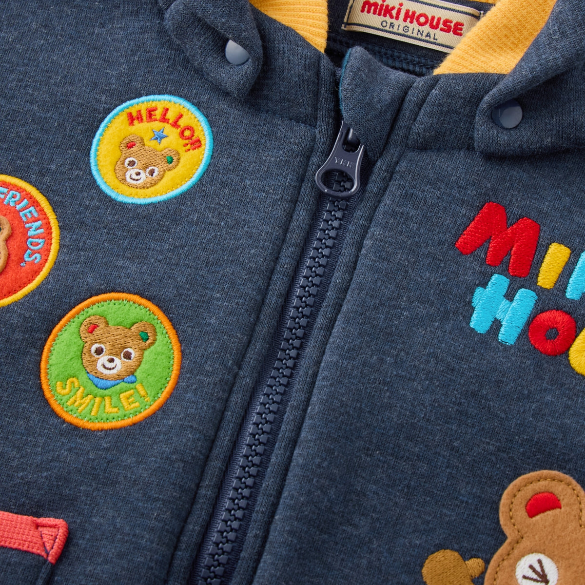 Character Ear Shaggy-Lined Stretch Hoodie