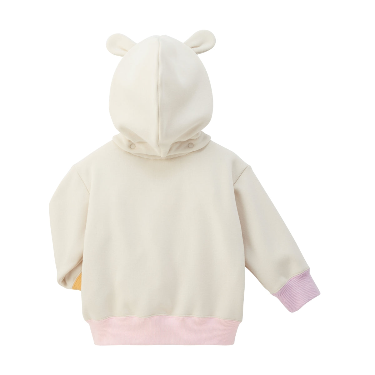 Character Ear Shaggy-Lined Stretch Hoodie