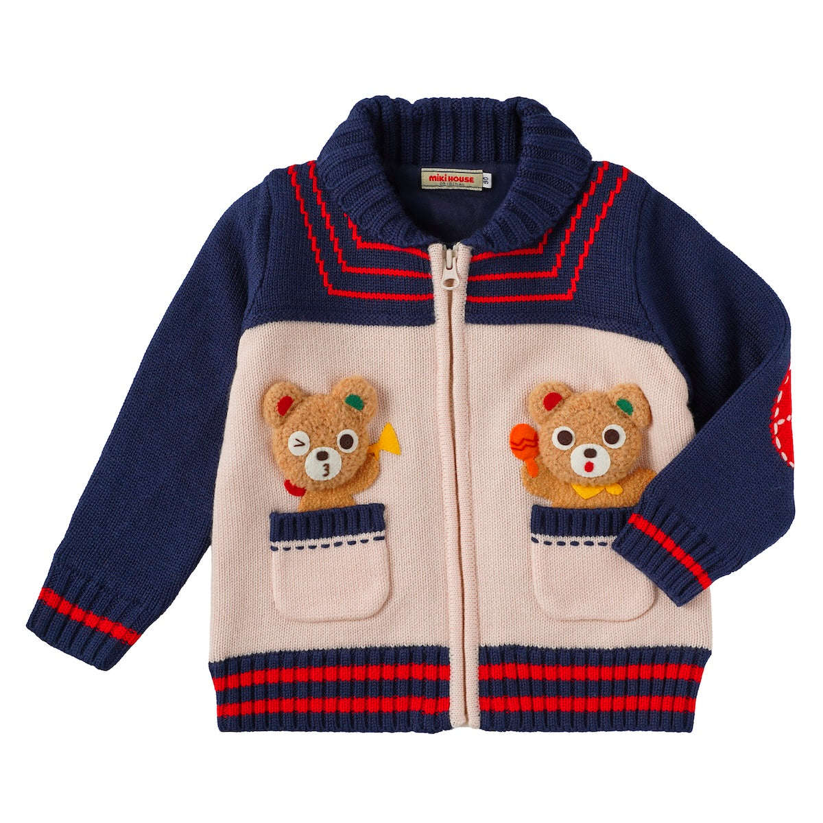 Musical Band 3D Motif Wool-Blend Jacket