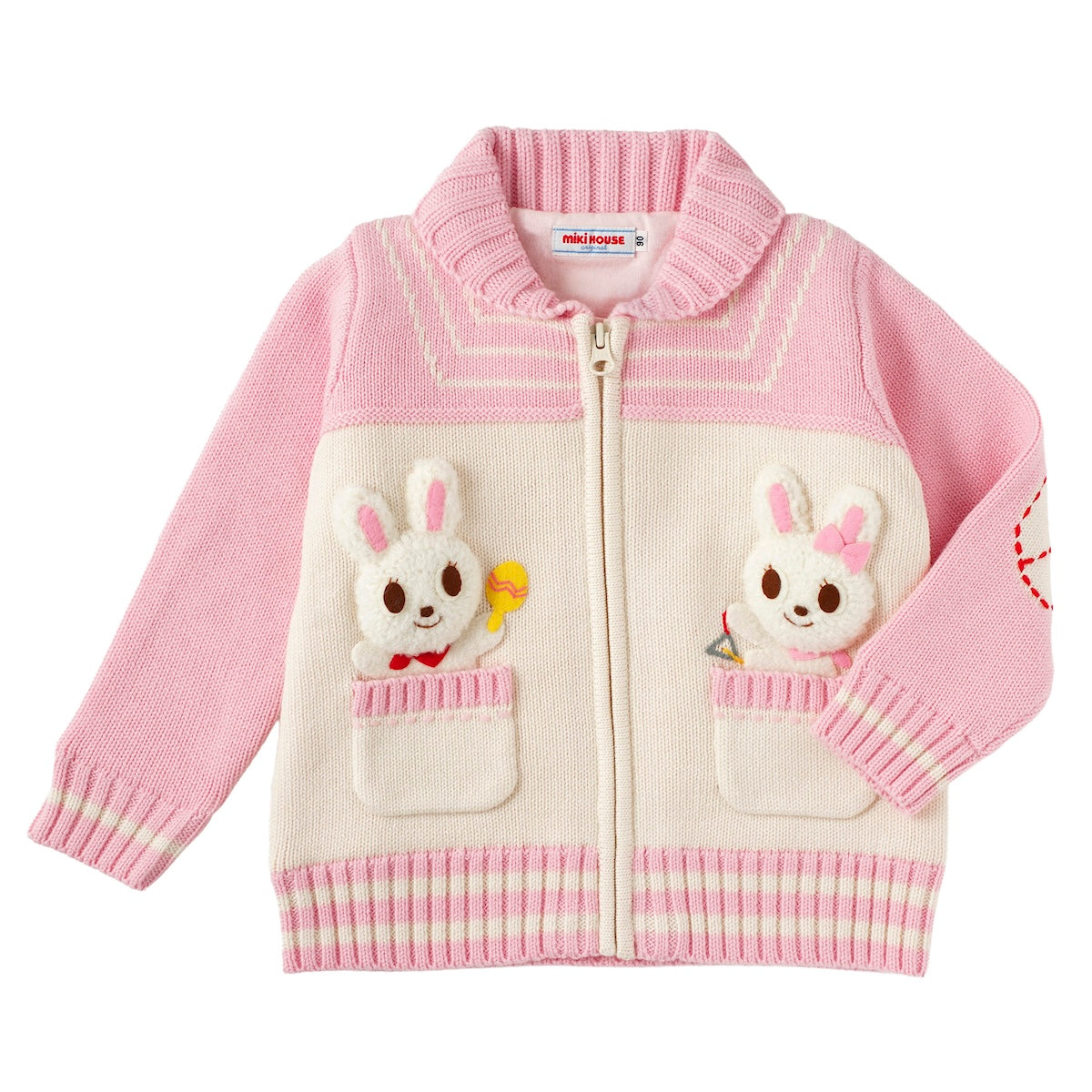 Musical Band 3D Motif Wool-Blend Jacket