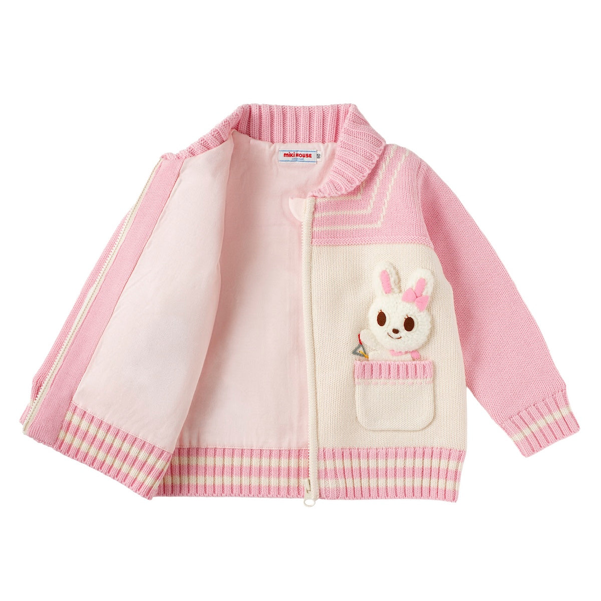 Musical Band 3D Motif Wool-Blend Jacket