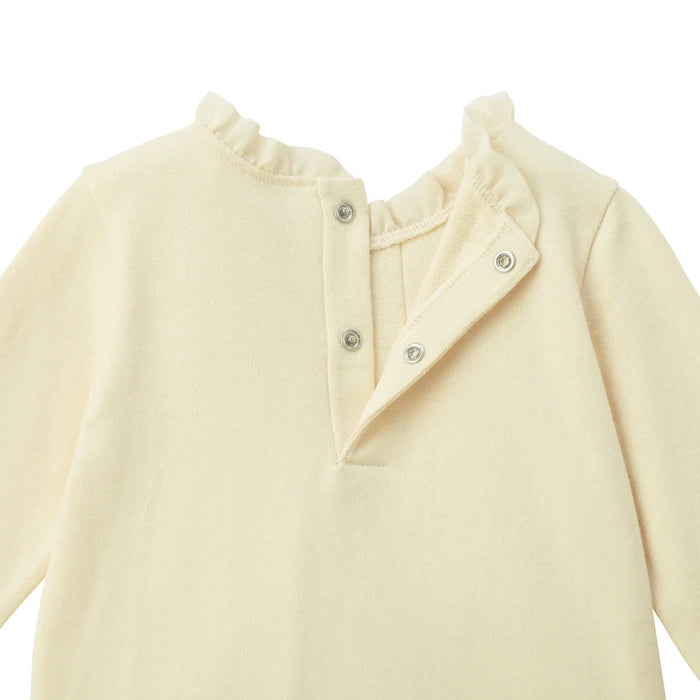 Long-Sleeve T-Shirt with Pintuck Detail