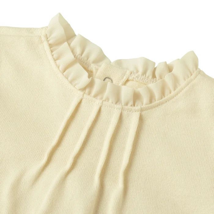 Long-Sleeve T-Shirt with Pintuck Detail