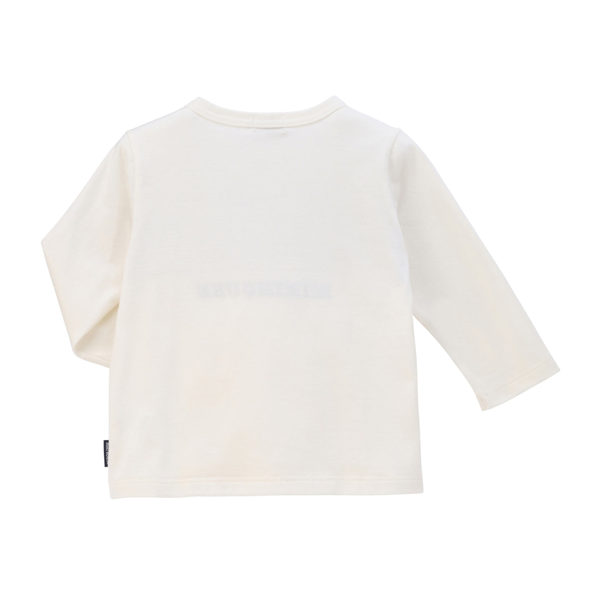 Car Patch Herringbone Check Long-Sleeved T-Shirt