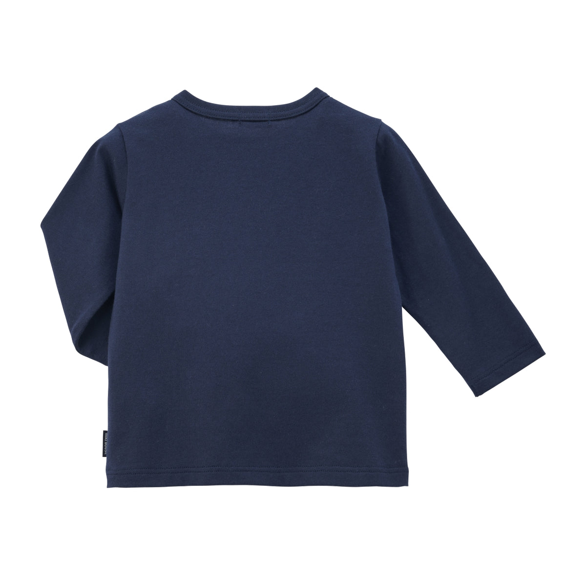 Car Patch Herringbone Check Long-Sleeved T-Shirt