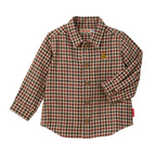 Autumn-Winter Long-Sleeve Checkered Shirt