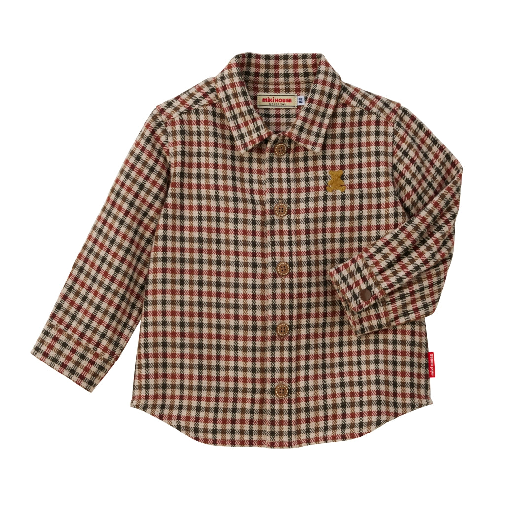 Autumn-Winter Long-Sleeve Checkered Shirt
