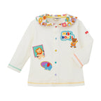 Classic MIKI HOUSE Bear Sailor Collar Blouse