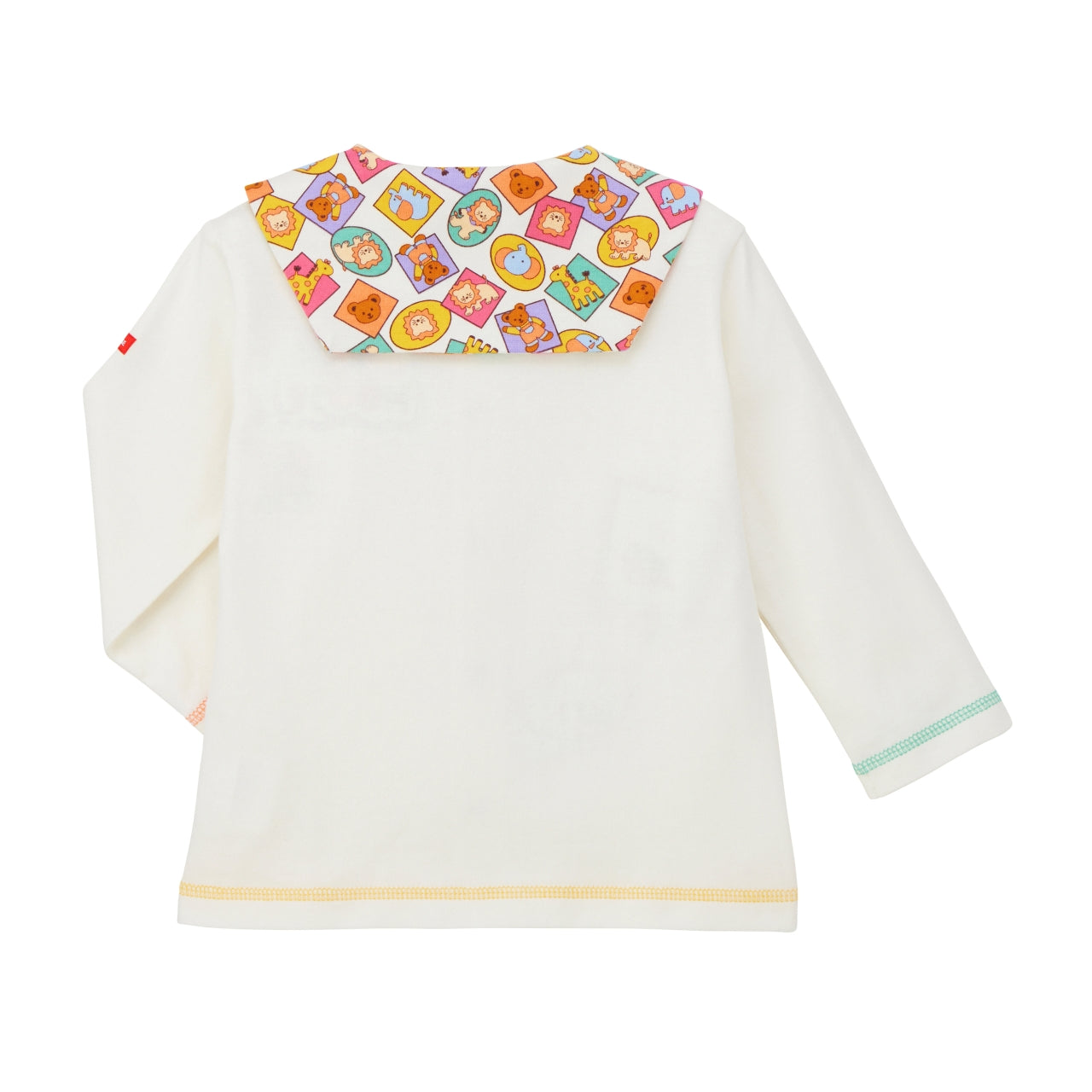 Classic MIKI HOUSE Bear Sailor Collar Blouse