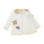 Classic MIKI HOUSE Bear Sailor Collar Blouse