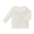 Floral Lace Collar Blouse