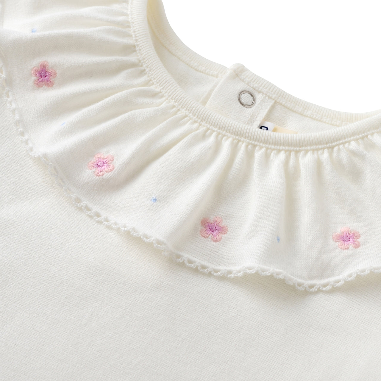 Floral Lace Collar Blouse