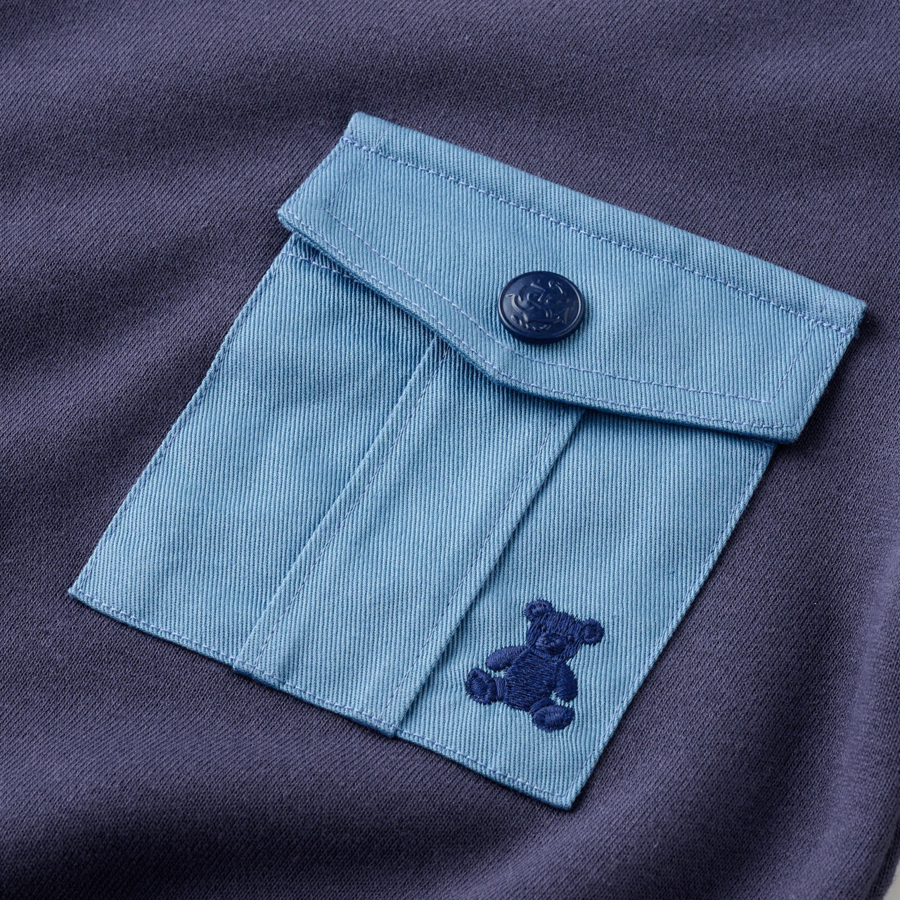 Silhouette Bear Pocket Sweatshirt