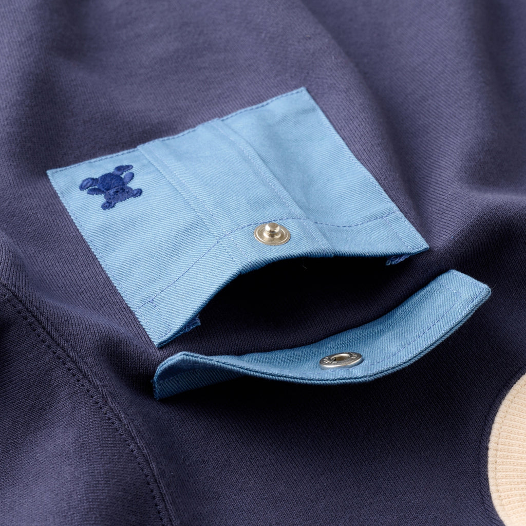 Silhouette Bear Pocket Sweatshirt