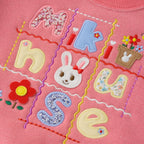 Retro Bunny Patch Sweatshirt