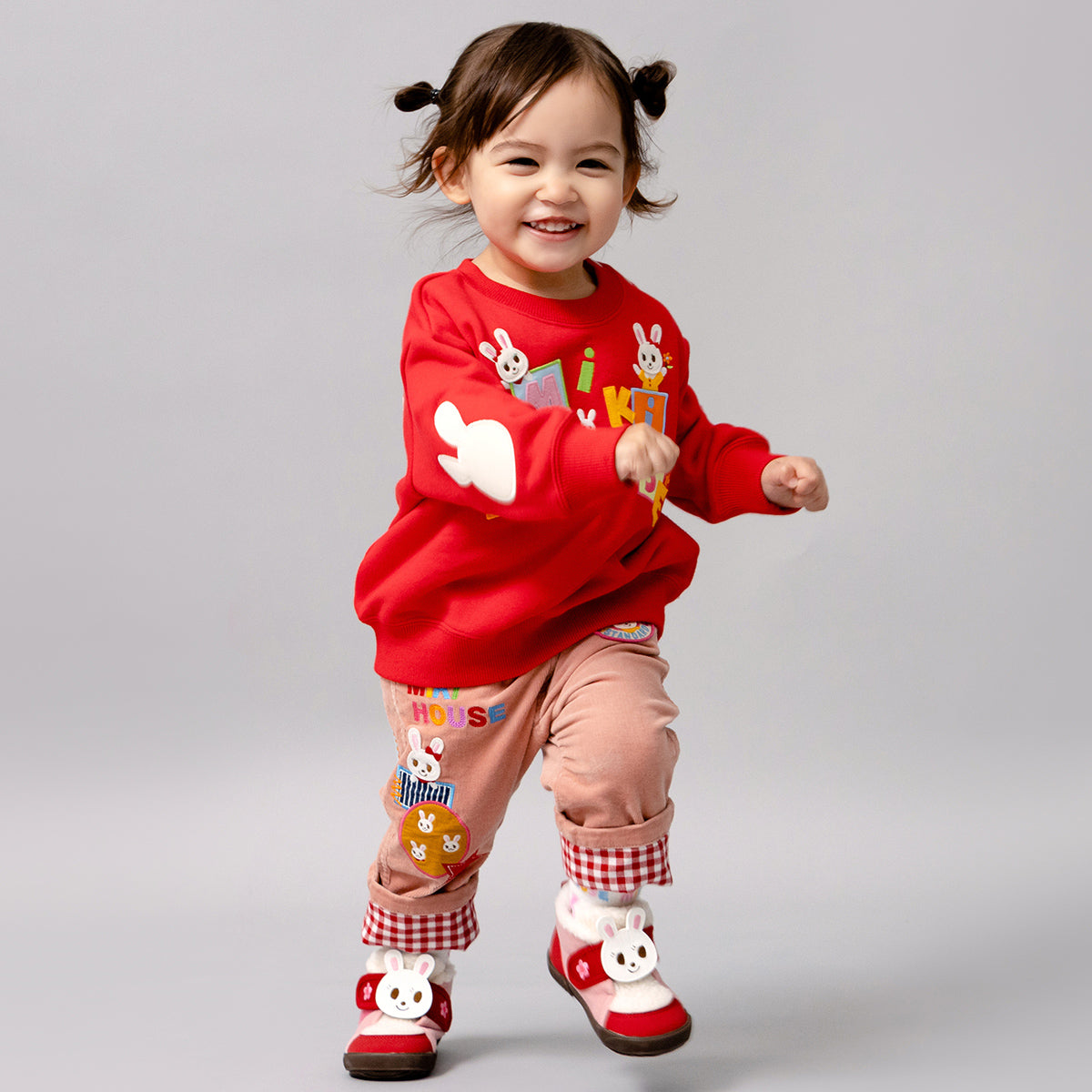 Usako Bunny Hide-and-Seek Sweatshirt