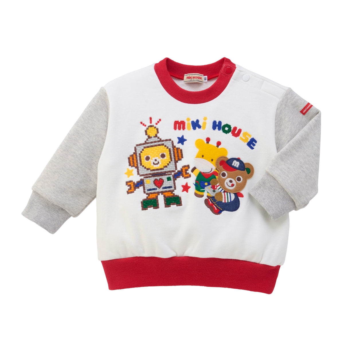 Retro Game Robot Pucchi Sweatshirt