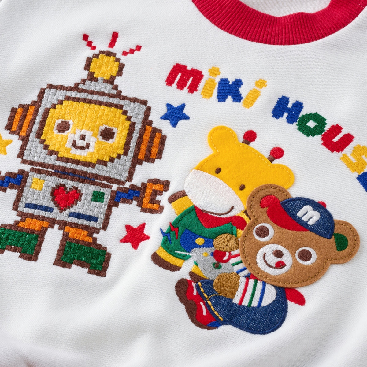 Retro Game Robot Pucchi Sweatshirt
