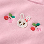 Usako & Cherry Shaggy-Lined Sweatshirt