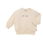 Usako & Cherry Shaggy-Lined Sweatshirt