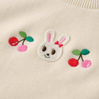 Usako & Cherry Shaggy-Lined Sweatshirt