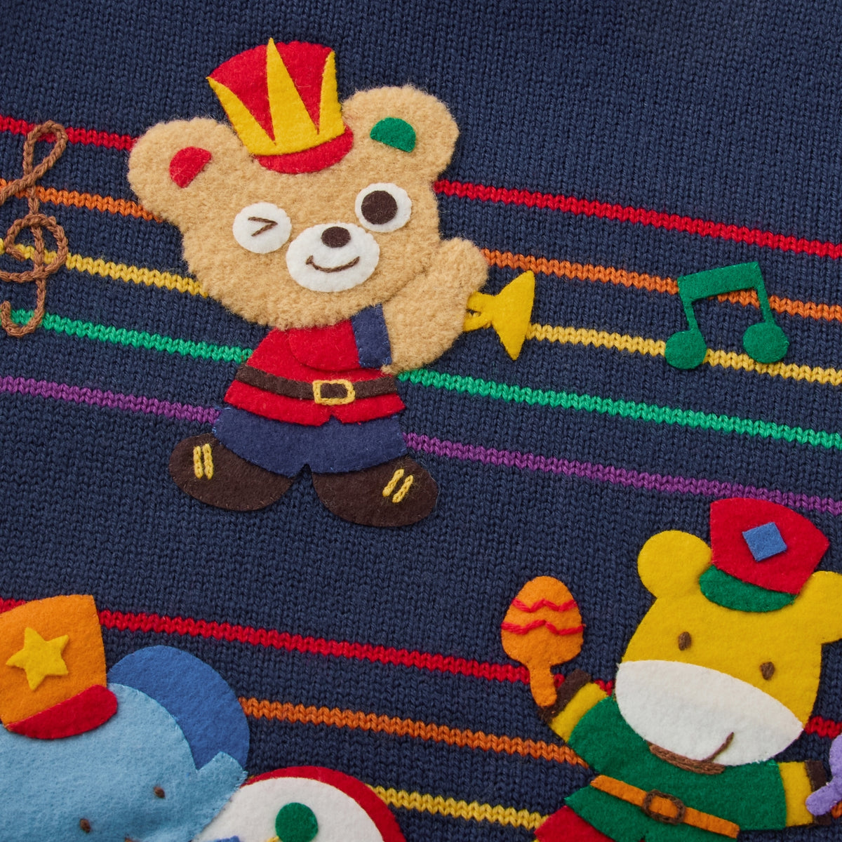Musical Band Wool-Blend Knit Sweater