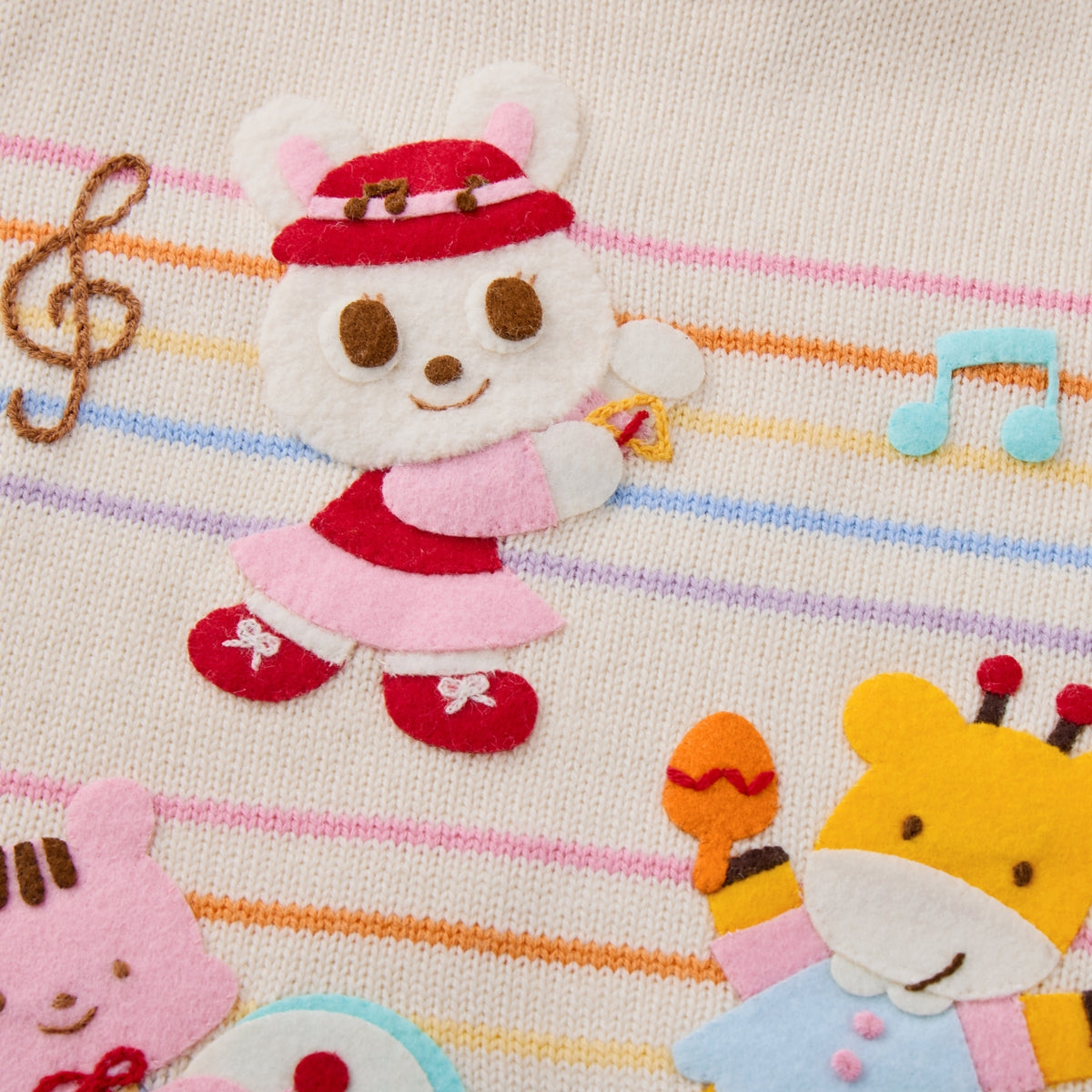 Musical Band Wool-Blend Knit Sweater