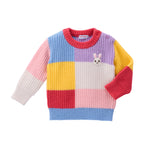 Usako Colour-Block Low-Gauge Sweater