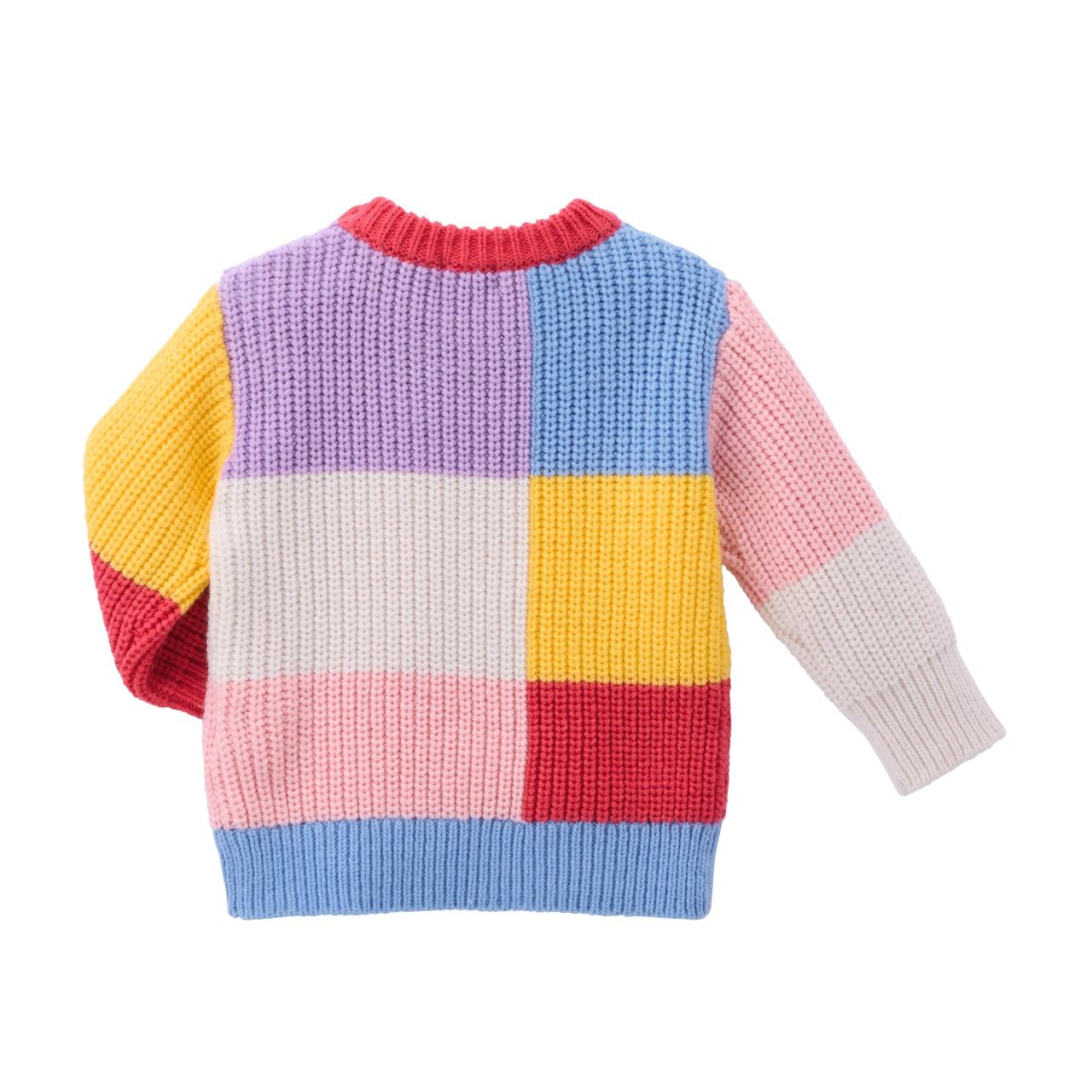 Usako Colour-Block Low-Gauge Sweater