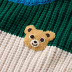 Pucchi Colour-Block Low-Gauge Sweater