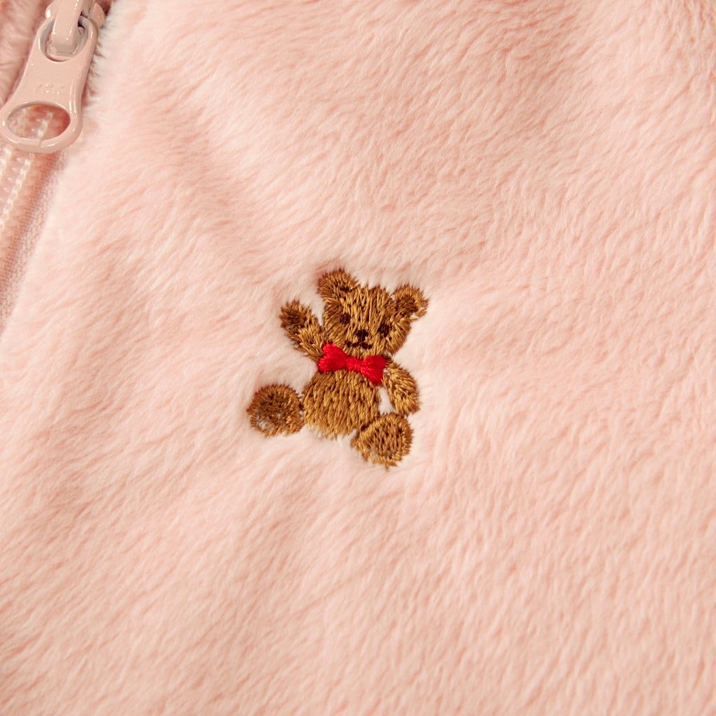 MIKI HOUSE Bear Microfur Loungewear